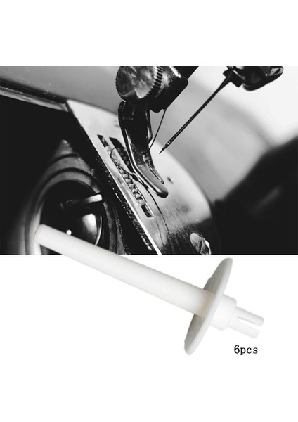 6x Katı Dikiş Makinesi Makara Pimleri Ekstra Stand Bobin 2.4x5.6cm Stand Tutucu (Yurt Dışından) fiyatları