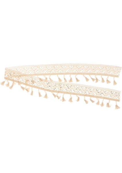 Döşeme Için Etnik Püskül Saçak 36 " Urtain Sınırı (Yurt Dışından)