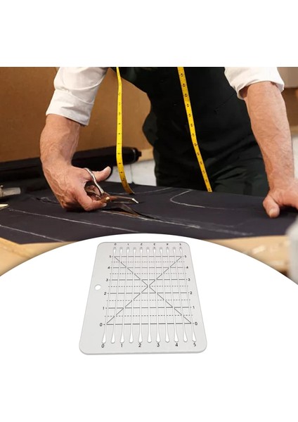 Kapitone Cetvel Şablonu Patchwork Bez Kesme 5 "malzemeleri (Yurt Dışından) fırsatları