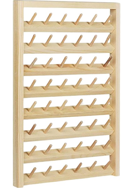 48 Makara Dikiş Iplik Raf Duvarı Montajlı Dikiş Tutucu Organizatör 48 Makara 43X30.5X2CM (Yurt Dışından) fiyatları