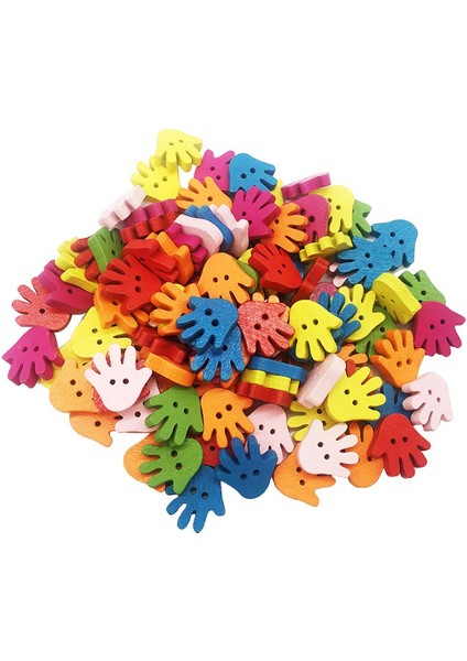 100 Adet. El Düğmeleri Düğmeler Çocuk Düğmeleri Giyim Dekorasyon El Sanatları (Yurt Dışından) fiyatları