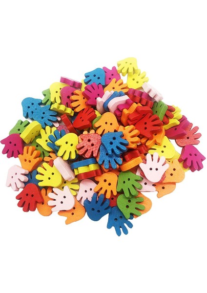 100 Adet. El Düğmeleri Düğmeler Çocuk Düğmeleri Giyim Dekorasyon El Sanatları (Yurt Dışından) fırsatları