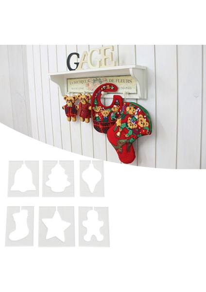 6 Adet Kapitone Şablon Seti Kumaş Patchwork Şablon Dikiş Cetveli (Yurt Dışından)
