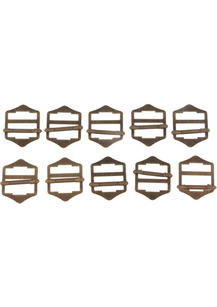 10 Adet Bronz Kayış Kaydırıcı Ayarlanabilir Toka Kayışı 20MM (Yurt Dışından) modelleri