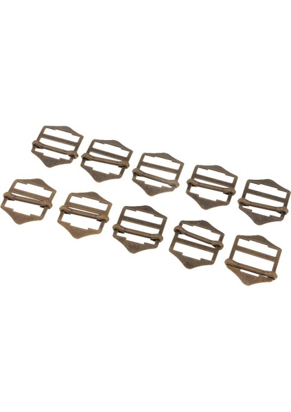 10 Adet Bronz Kayış Kaydırıcı Ayarlanabilir Toka Kayışı 20MM (Yurt Dışından) indirimleri
