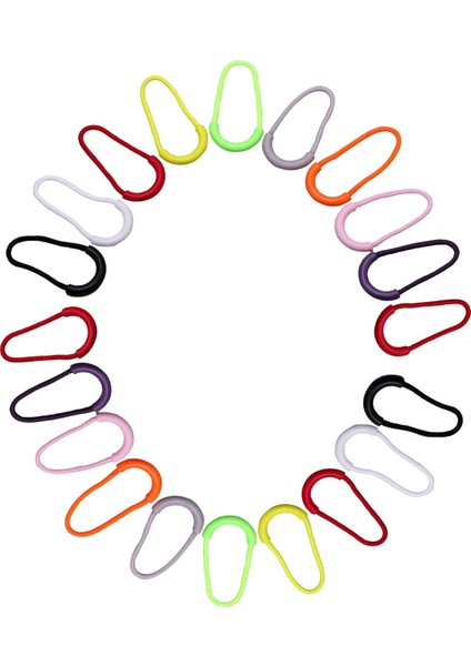 20ADET Renkli Fermuar Çekme Fermuarı Sekme Çanta Seyahat Kılıfları Için Ceket (Yurt Dışından)