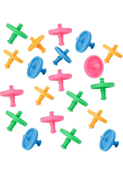 20X Bobin Klip Bobin Kelepçeleri Dikiş Makinesi Aksesuarları Bobin Tutucu Yeşil Mavi Pembe Turuncu (Yurt Dışından) fiyatları