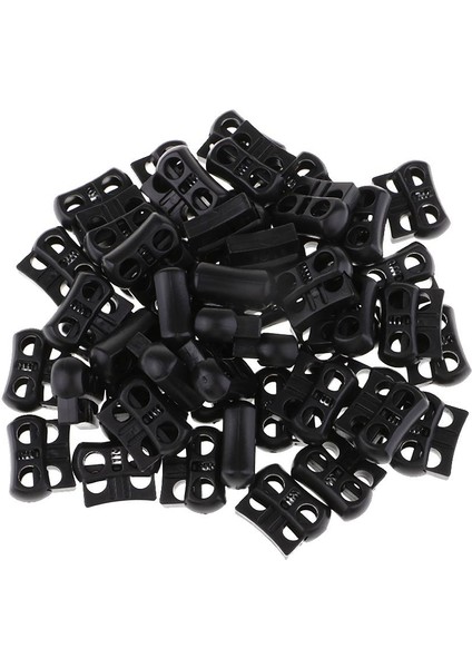 50 Adet Alternatif Sürgülü Ayarlayıcı Uç Kablo Tampon Tokası El Dikişi Için (Yurt Dışından) fırsatları