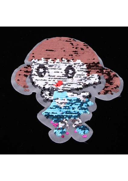 Küçük Kız Parıltı Çift Taraflı Geri Dönüşümlü Renkli 21.5X205CM (Yurt Dışından) modelleri