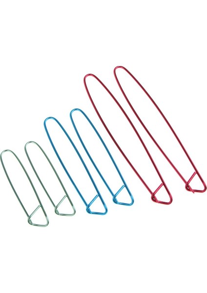 6 Adet Dikiş Emniyet Pimi Iğneler El Örgü Dokuma Kilit Pimi Bağlantı Elemanı (Yurt Dışından)