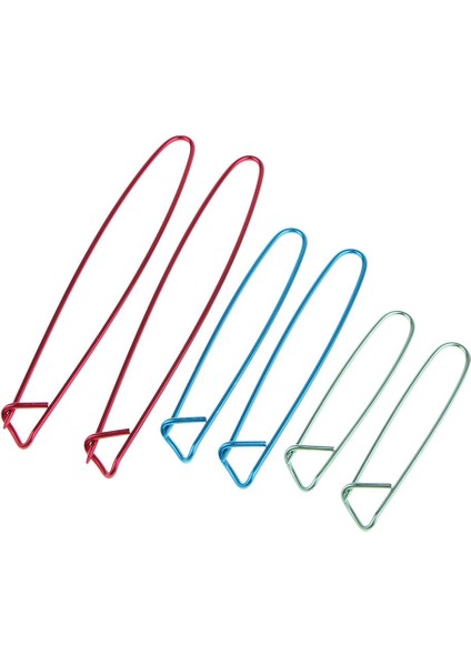 6 Adet Dikiş Emniyet Pimi Iğneler El Örgü Dokuma Kilit Pimi Bağlantı Elemanı (Yurt Dışından) fırsatları