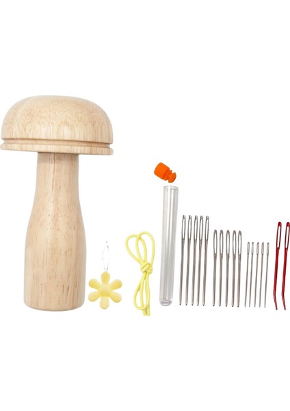 Mantar Darner Yama Aracı Seti Onarım Araçları Çorap Dikiş Için Taşınabilir (Yurt Dışından) fiyatları