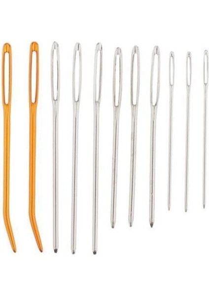 Örgü Yün Iğneler Büyük Göz 2 Adet (Yurt Dışından)