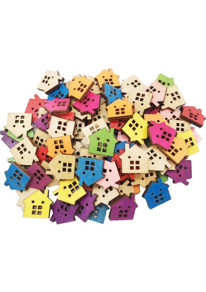 100 Adet Düğme Karışık 2 Delik Düğmeleri Karışık Ev Düğmeleri Çeşitli Düğmeler (Yurt Dışından) fiyatları