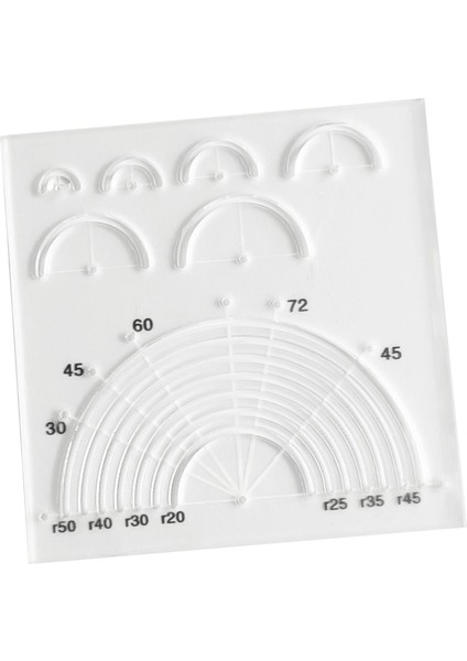 Akrilik Şablon Net Serbest Hareket Çerçeveleri Patchwork Kesme Yorgan Cetveli (Yurt Dışından) fiyatları