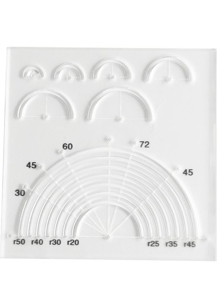 Akrilik Şablon Net Serbest Hareket Çerçeveleri Patchwork Kesme Yorgan Cetveli (Yurt Dışından) fırsatları