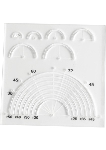 Akrilik Şablon Net Serbest Hareket Çerçeveleri Patchwork Kesme Yorgan Cetveli (Yurt Dışından) indirimleri