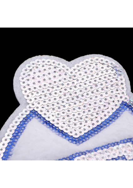 Kalp Yamaları Yamalar Dikilecek Kıyafetler Için Aplike Payetler (Yurt Dışından) modelleri