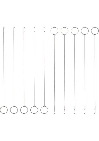 10ADET Dikiş Döngüsü Turner Mandal Kancası Strap Bant Şeridi Için Silver Metal (Yurt Dışından)