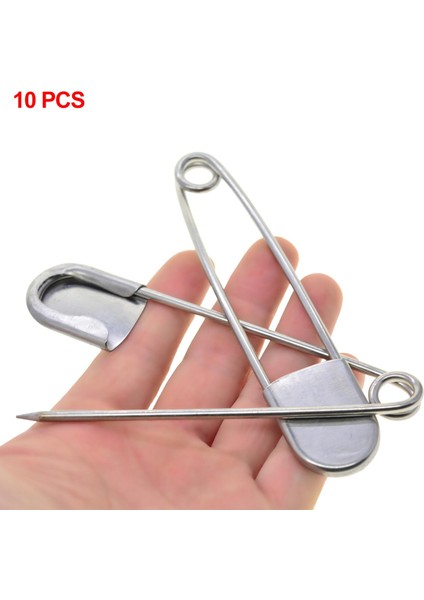 10ADET 5 " Ekstra Büyük Güvenlik Pimleri Dış Mekan Kapitone Çamaşırhane Için Ağır Hizmet (Yurt Dışından) fiyatları