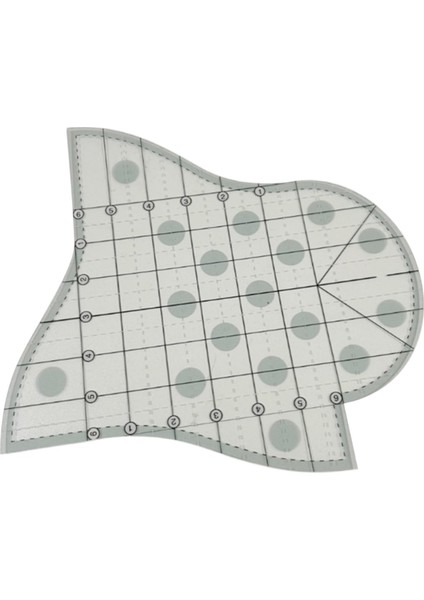 Akrilik Kapitone Şablonu Patchwork Cetvel Yerli Dikiş Makinesi El Sanatları (Yurt Dışından)