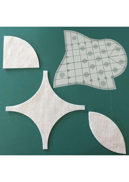 Akrilik Kapitone Şablonu Patchwork Cetvel Yerli Dikiş Makinesi El Sanatları (Yurt Dışından) modelleri