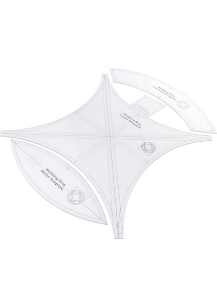 Kapitone Şablon Patchwork Cetvel Patchwork Cetvel Akrilik Hükümdarlar Kapitone Araçları (Yurt Dışından) modelleri