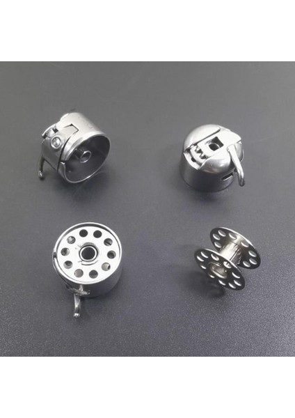 18 Adet Vintage Dikiş Makinesi Aksesuarları Için Bobins & Bobins Kılıfı 21MM (Yurt Dışından)