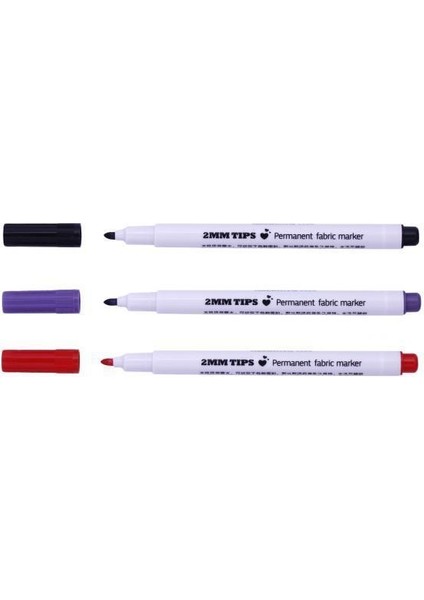 T-Shirt Marker Kalem 2 Adet (Yurt Dışından)