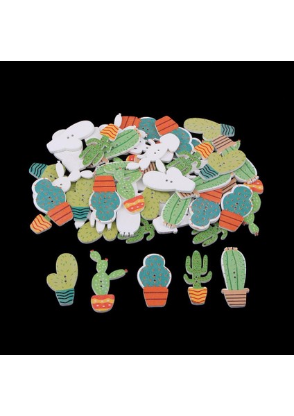 El Sanatları Için Ahşap Düğmeler 3 Adet (Yurt Dışından) fiyatları