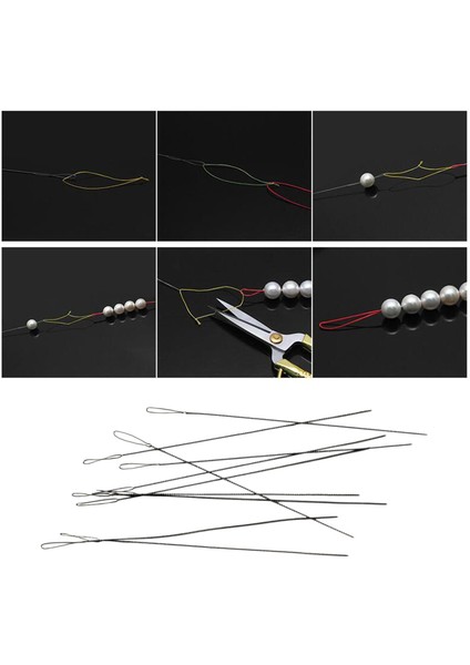 Büyük Göz Uzun Dikiş Boncuk Iğneleri Dikiş Örgü Nakış Zanaat (Yurt Dışından) indirimleri