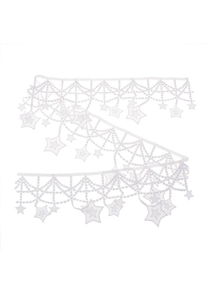 1 Yarda Süt Fiber Dantel Süs Şerit Elbise Kıyafetleri Için Yıldız Saçak (Yurt Dışından) fırsatları