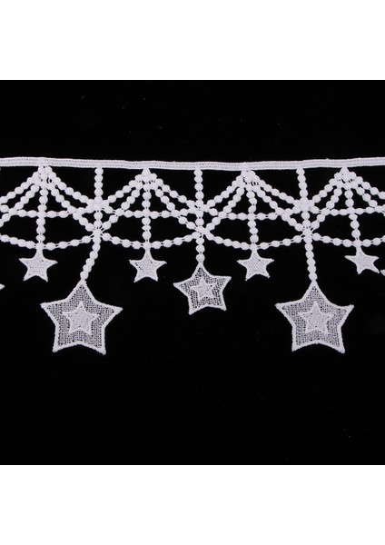 1 Yarda Süt Fiber Dantel Süs Şerit Elbise Kıyafetleri Için Yıldız Saçak (Yurt Dışından) indirimleri