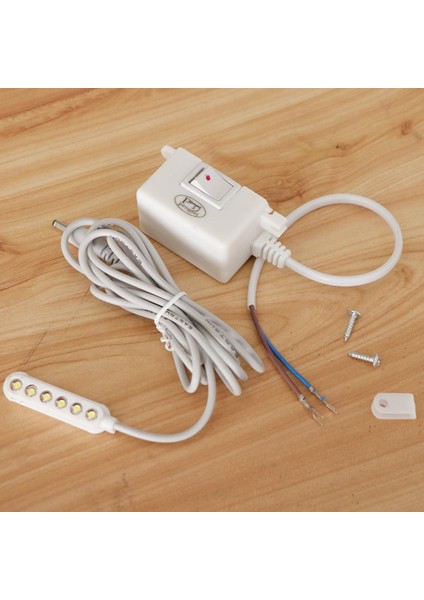 220V 0.5W 6 LED Işık Lambası Dikiş Makinesi Dikiş Için Manyetik Taban Anahtarı (Yurt Dışından) fiyatları