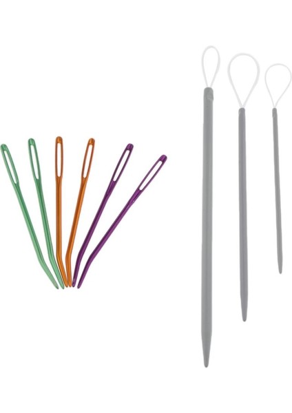 Örgü Yün Iğneler Büyük Göz 4 Adet (Yurt Dışından) fırsatları