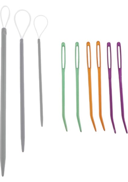 Örgü Yün Iğneler Büyük Göz 4 Adet (Yurt Dışından) indirimleri