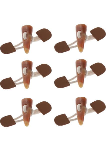 6 Çift Om Om Boynuz Geçiş Kapanmaları Dikiş Düğmeleri Coat Ceket Duffle Için (Yurt Dışından) fırsatları