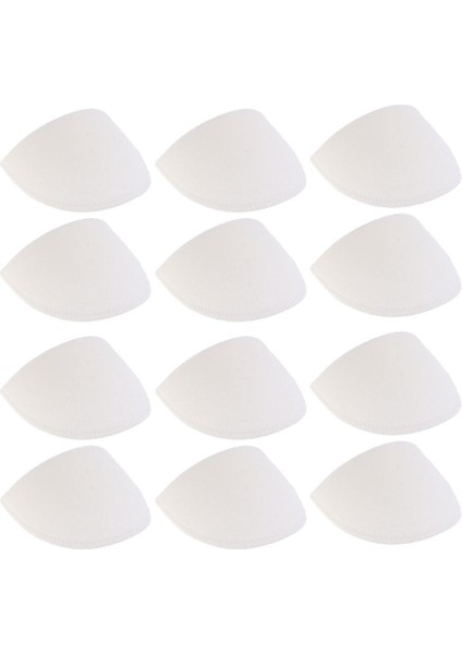 Erkekler Için 6 Beyaz Sünger Omuz Pedinin Çifti Unisex (Yurt Dışından)
