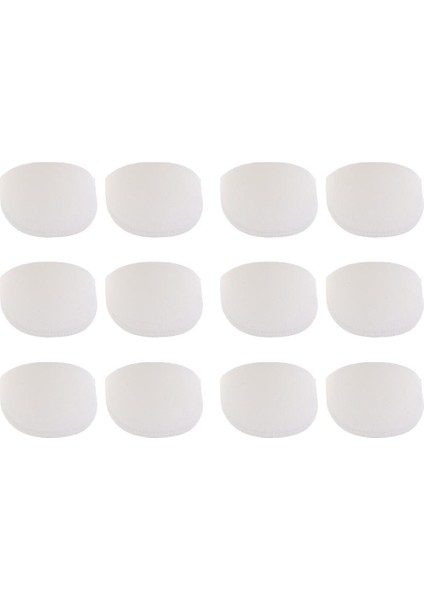 Erkekler Için 6 Beyaz Sünger Omuz Pedinin Çifti Unisex (Yurt Dışından)