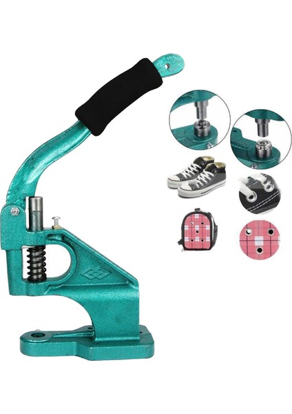 Katı Grommet Yelet Aracı Banner Grometler Düğmesi Basın Yumruk Kiti (Yurt Dışından) fiyatları