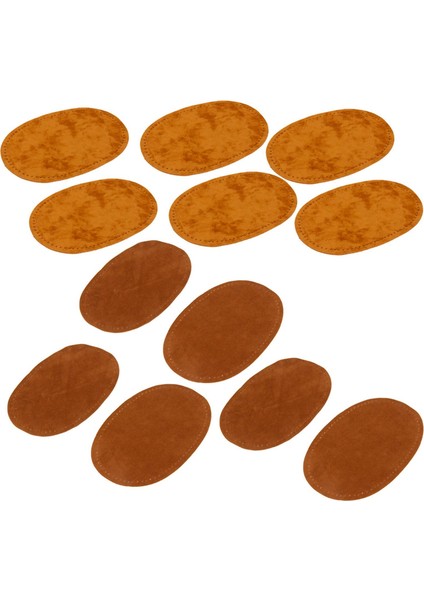 Suedette Kumaş Dirsek Diz Yolu Dikiş Zanaat Çanta Giysi Dikiş Onarım Deve Kahverengi (Yurt Dışından)