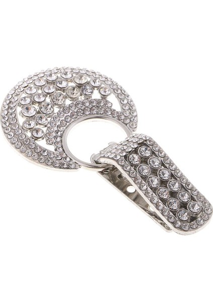 Büyüleyici Kristal Rhinestone Ördek Ağızlı Toka Düğmeleri Düğün Dekorasyon Gümüş (Yurt Dışından) fiyatları