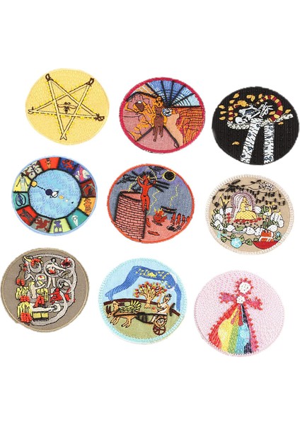 Işlemeli Yamalar Aplike Dikendemir Çanta Dekoratif Malzemeleri (Yurt Dışından)