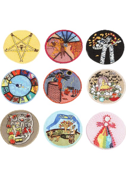 Işlemeli Yamalar Aplike Dikendemir Çanta Dekoratif Malzemeleri (Yurt Dışından) fiyatları