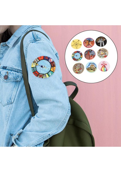 Işlemeli Yamalar Aplike Dikendemir Çanta Dekoratif Malzemeleri (Yurt Dışından) modelleri