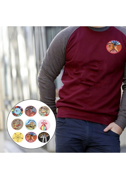 Işlemeli Yamalar Aplike Dikendemir Çanta Dekoratif Malzemeleri (Yurt Dışından) fırsatları