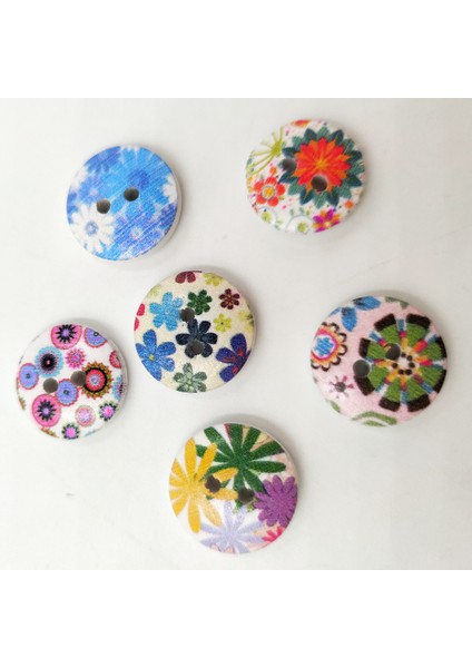 100ADET Yuvarlak Şekilli Düğmeler Çocuklar Için Ahşap Düğmeler Aksesuarları (Yurt Dışından) fırsatları