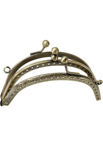 Metal 3 Çerçeveli Torba Kilit Çanta Saplı Çanta Sapı Tutamaçları (Yurt Dışından)