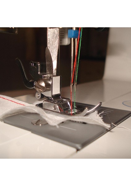 6ADET 2x 9 Groove Pintuck Presser Ayağı ile Çift Iğne 290 390 490 (Yurt Dışından) indirimleri