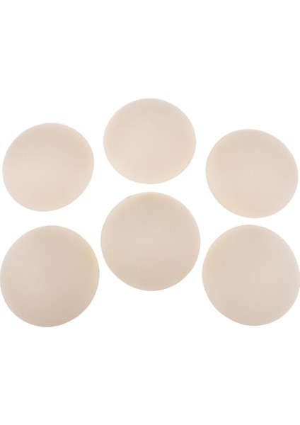Sütyen Pad 3 Çifti Bej Süngerle Dikiş Inserine Çıkarılabilir Yastıklı Yuvarlak Bej (Yurt Dışından) modelleri